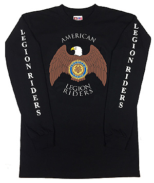 Legion Riders Front Emblem T-shirt (long sleeve)